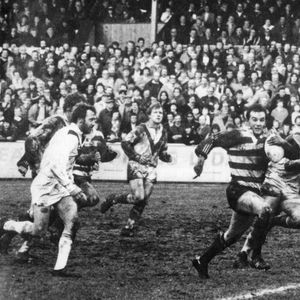 Terry Flanagan breaks through v Saints - March 15th 1981.