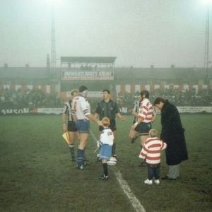 Last match at Watersheddings - Jan 19th 1997.