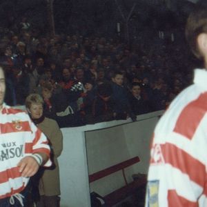Paul Topping. Last match at Watersheddings - Jan 19th 1997.