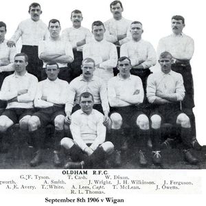 Oldham v Wigan, 8 September 1906
