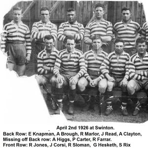 Swinton v Oldham, 2 April 1926