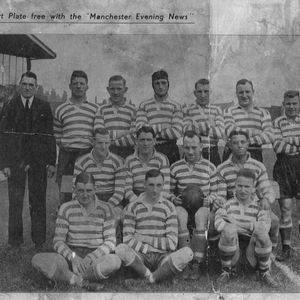 Oldham at Warrington September 26th 1936.
