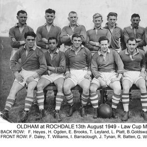 Rochdale Hornets v Oldham, 13 August 1949