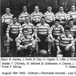 Oldham v Rochdale Hornets, 16 August 1952