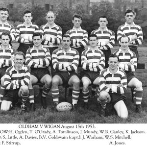 Oldham v Wigan, 15 August 1953