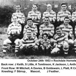 Oldham v Rochdale Hornets, 24 October 1953