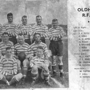 Oldham v Liverpool Stanley, 25 January 1936