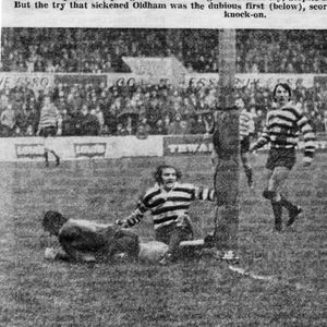 Warrington v Oldham, 31 December 1972