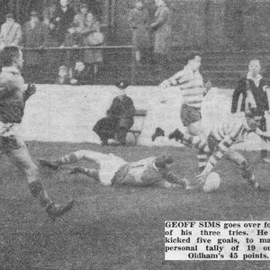 Oldham v Whitehaven, 2 December 1961