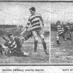 Widnes v Oldham, 14 March 1914