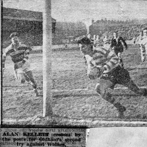 Oldham v Widnes, 19 March 1955