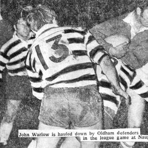 Widnes v Oldham, 14 March 1970