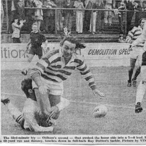 Oldham v Widnes, 1 September 1974
