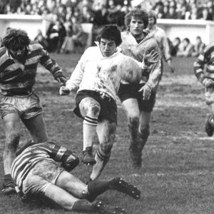 Oldham v Widnes, Challenge Cup 3rd Round - March 9th 1975.