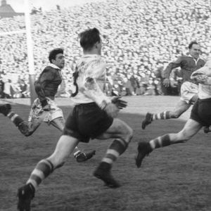 Oldham v Wigan, 19 October 1957