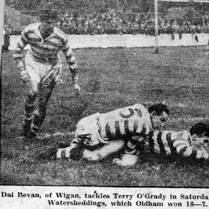 Oldham v Wigan, 15 August 1953
