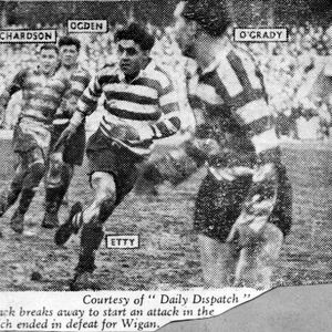 Oldham v Wigan, 10 February 1955