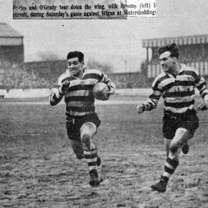 Oldham v Wigan, 2 April 1955