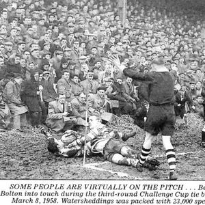 Oldham v Wigan, 8 March 1958