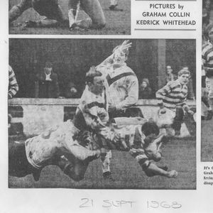 Oldham v Wigan, 21 September 1968