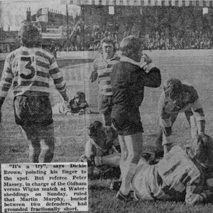 Oldham v Wigan, 21 September 1975