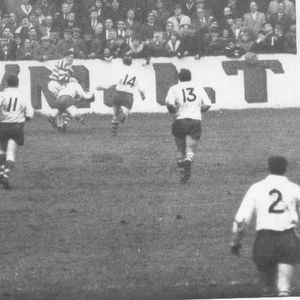 John Donovan scores v Wigan - Nov 21st 1964.
