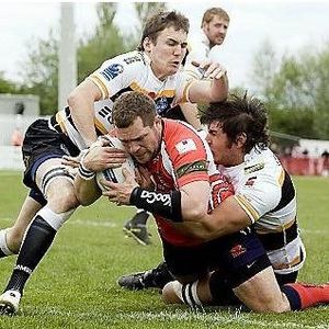 Wayne Kerr scores the first of Oldhams six tries v York - May 9th 2010.