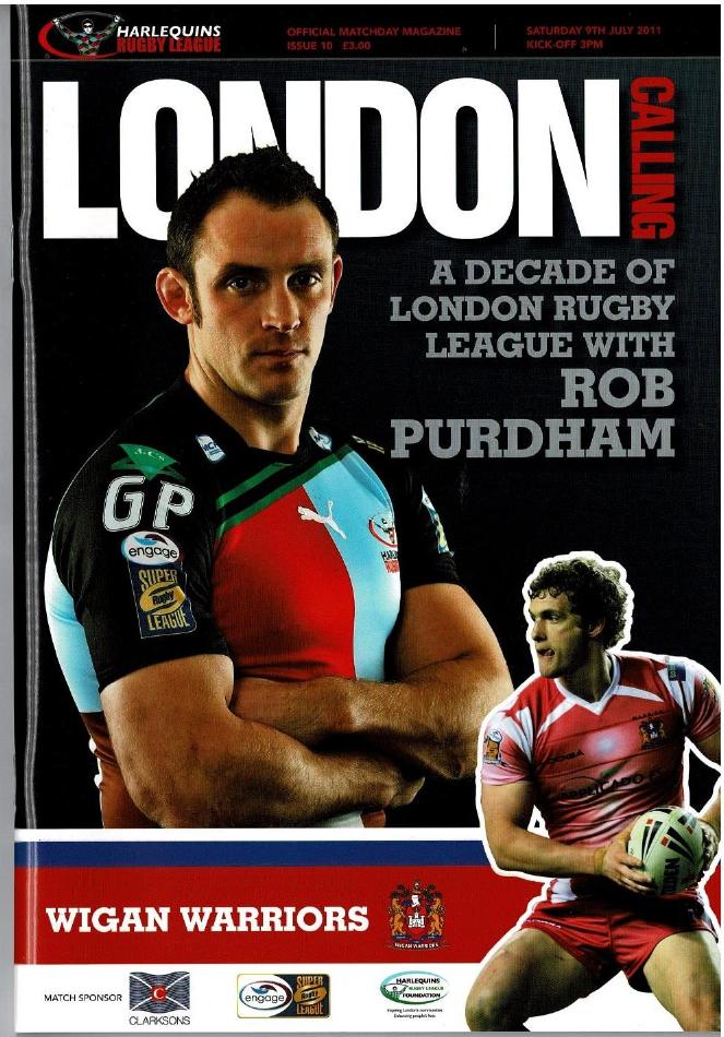 Programme cover: Oldham v London Skolars, 9 July 2011