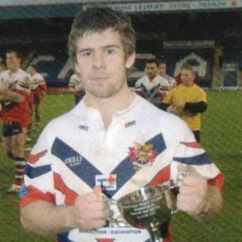 James Coyle receiving the Heritage Trust Trophy in 2008